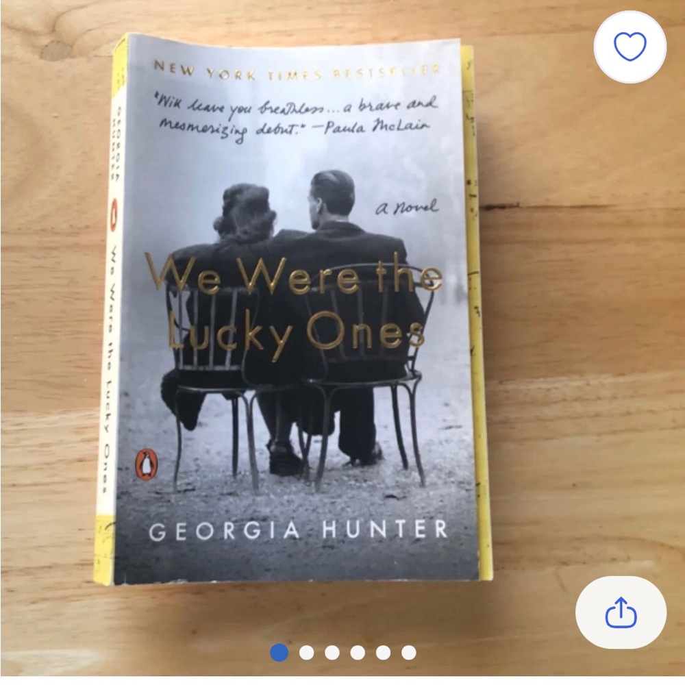 We were the lucky ones by Georgia Hunter Penguin Book Edition